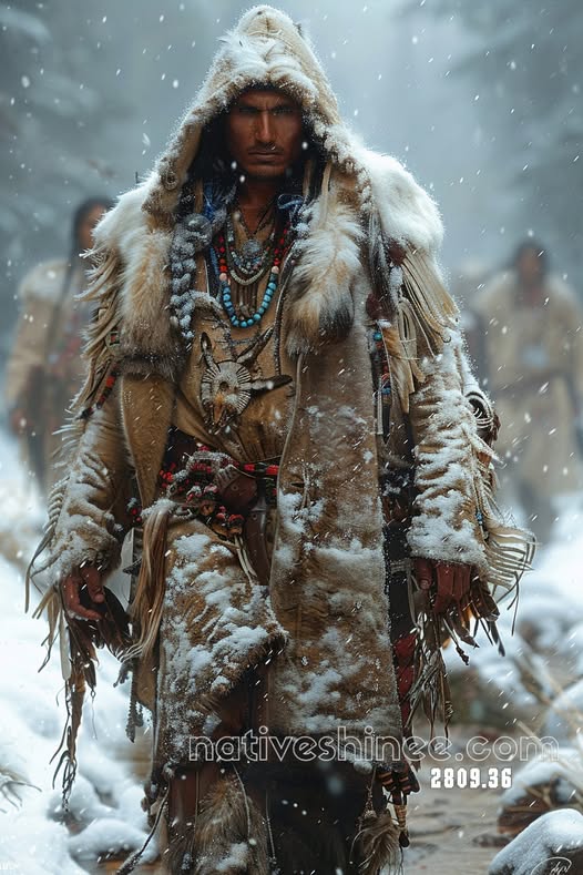 Warrior of the Winter Canvas