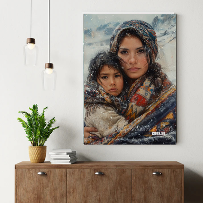 Winter’s Embrace Canvas