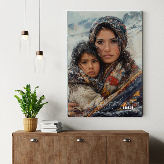 Winter’s Embrace Canvas