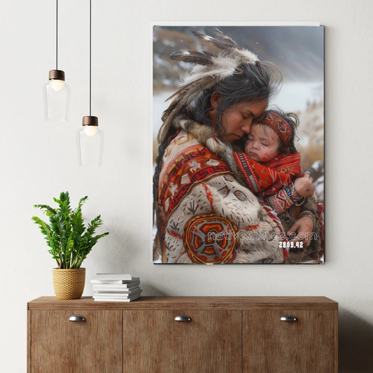 Mother's Embrace Canvas