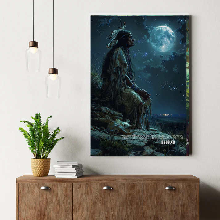 Whisper to the Moon Canvas
