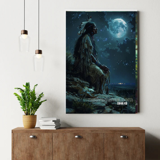 Whisper to the Moon Canvas