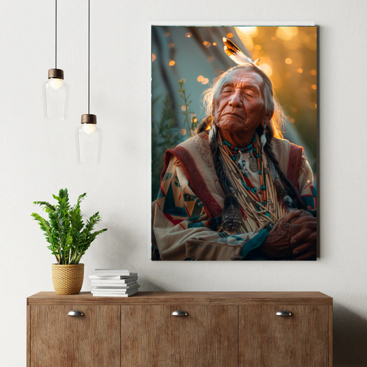 Wisdom of the Dawn Canvas