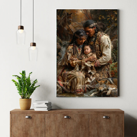 The Heart of the Family Canvas