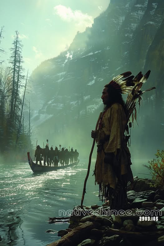 Journey Through the Sacred Mist Canvas