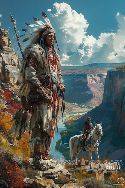 The Guardian of the Canyon Canvas