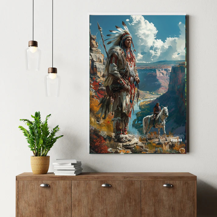 The Guardian of the Canyon Canvas