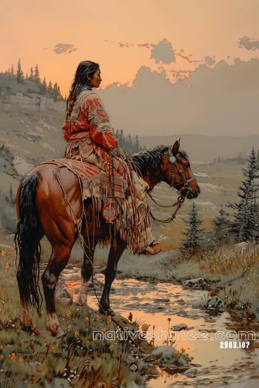 Trail of the Golden Stream Canvas