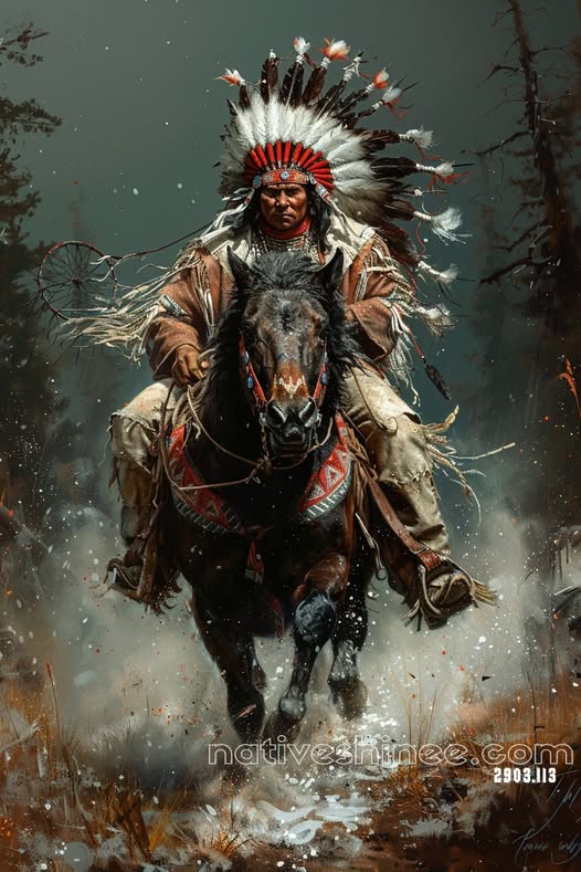 The Thundering Charge Canvas