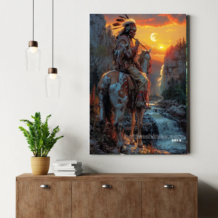 Guardian of the Setting Sun Canvas