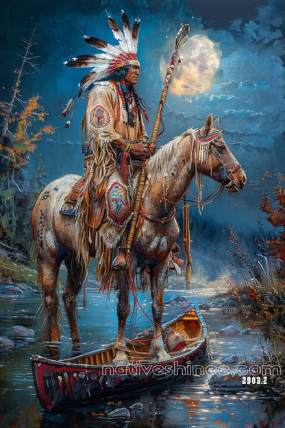 The Silent Watcher Canvas