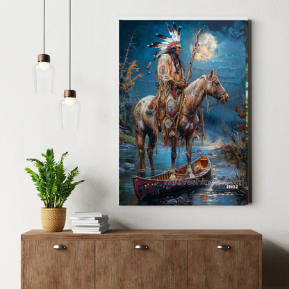 The Silent Watcher Canvas