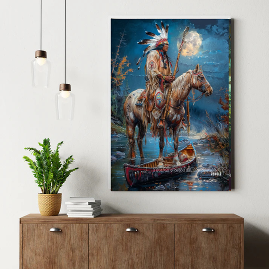 The Silent Watcher Canvas