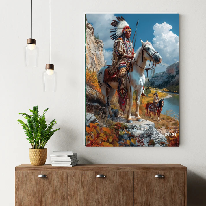 Riverbank Warriors Canvas
