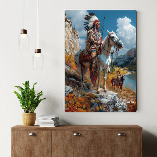 Riverbank Warriors Canvas