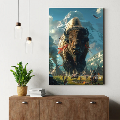 Guardian of the Great Plains Canvas