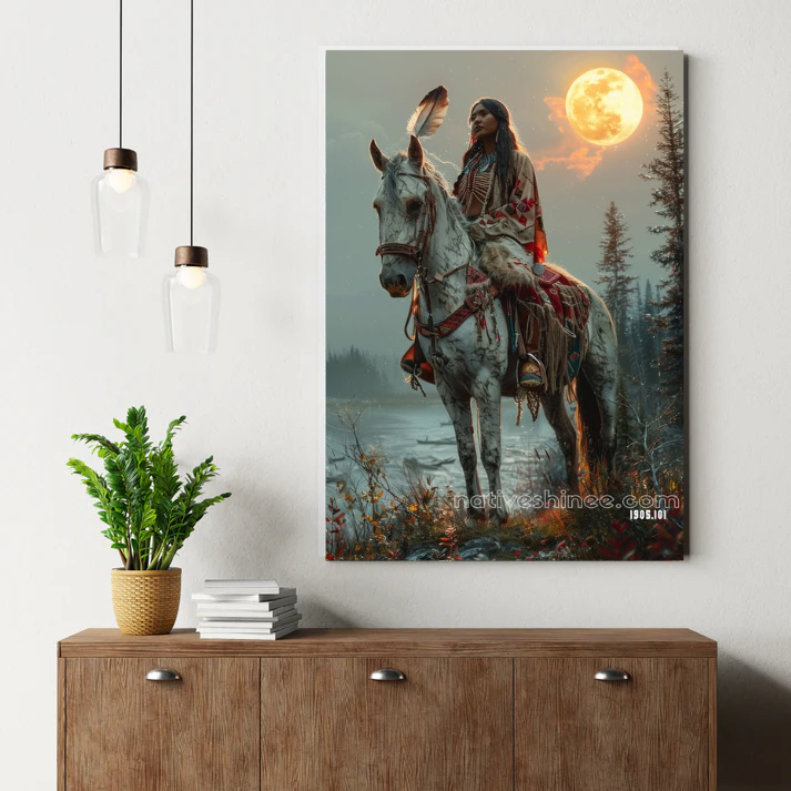 Song of the Sunlit Raven Canvas