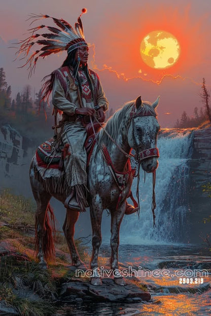 Guardian of the Setting Sun Canvas