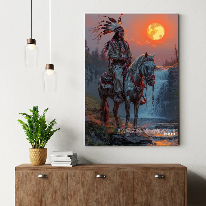 Guardian of the Setting Sun Canvas