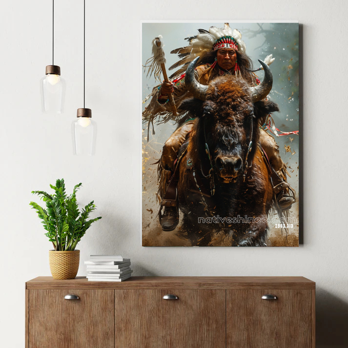 River of Ancestral Voices Canvas