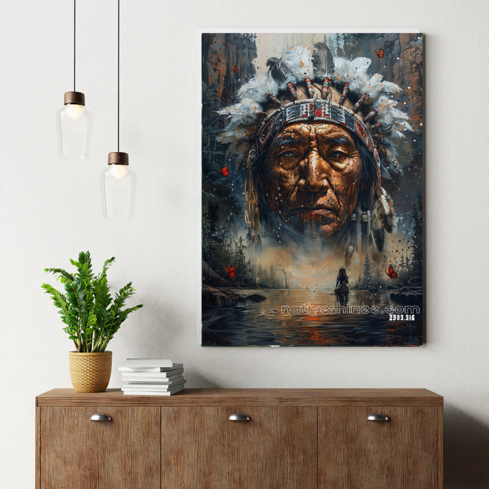 Midnight Prairie Hunt Canvas