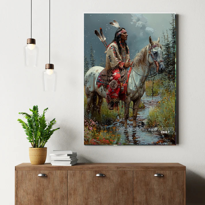 The Watcher of the Plains Canvas