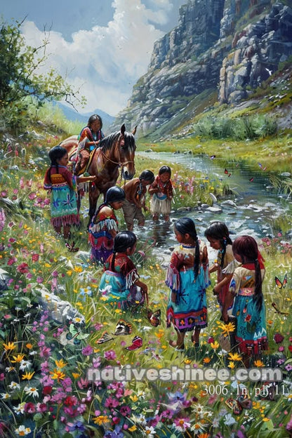 Scout of the Canyon Sun Canvas