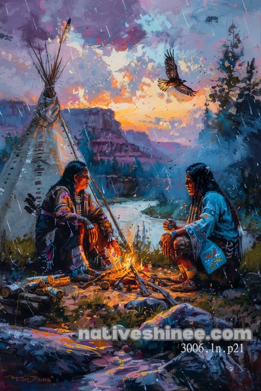 Whispers of the Firelight Canvas