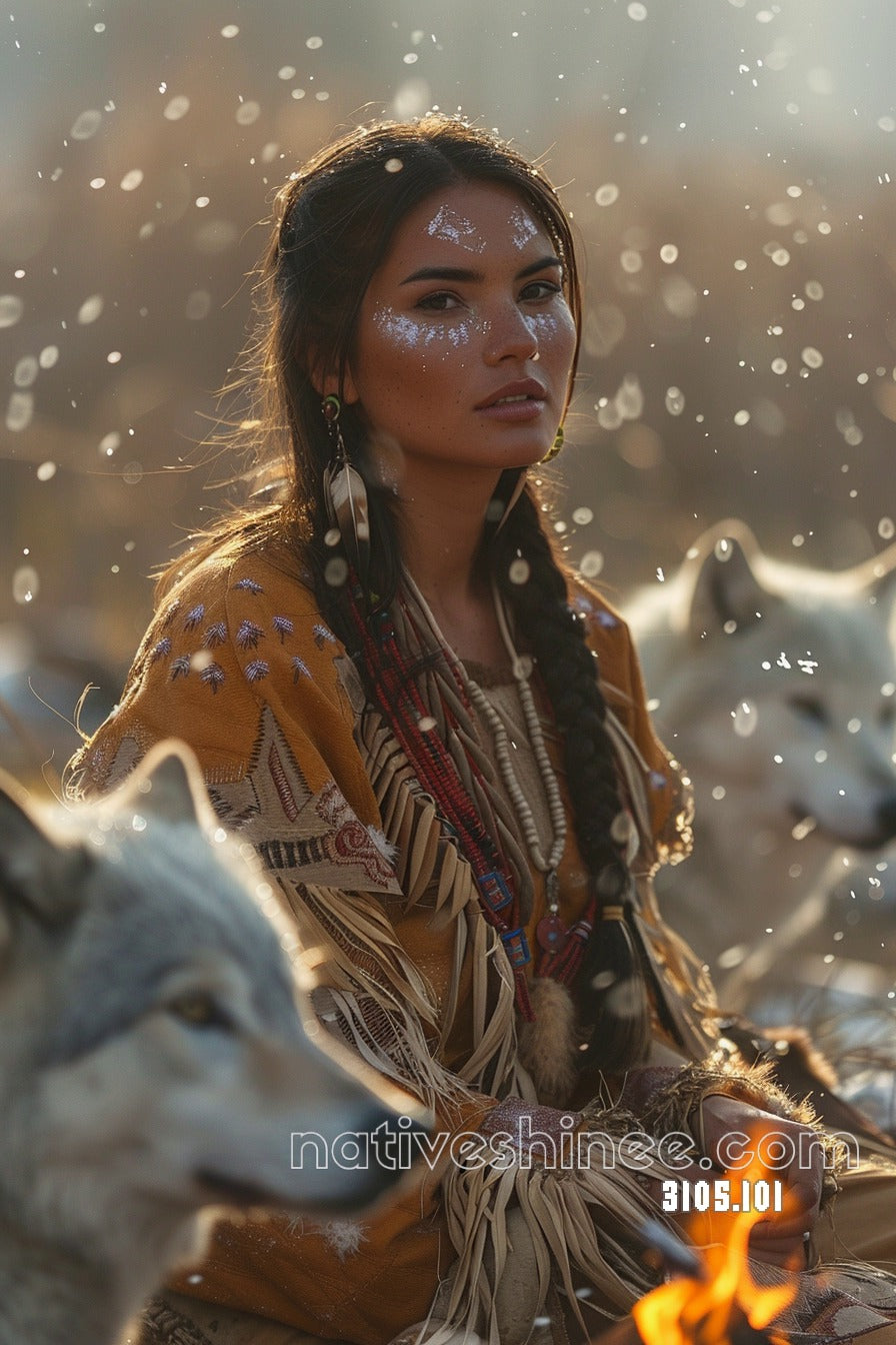 Harvest Moon Gathering Canvas