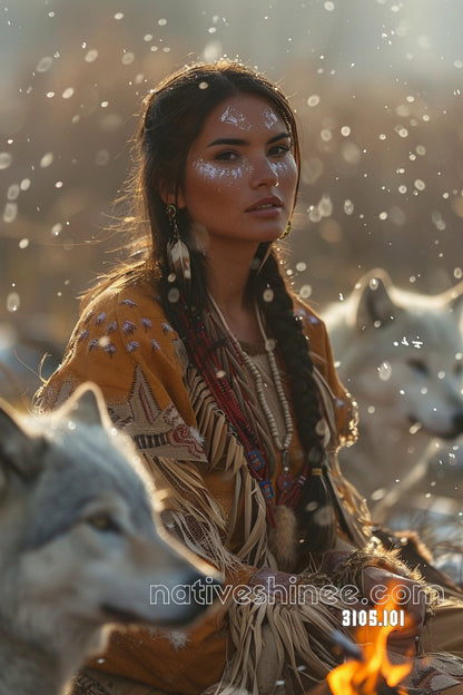 Harvest Moon Gathering Canvas