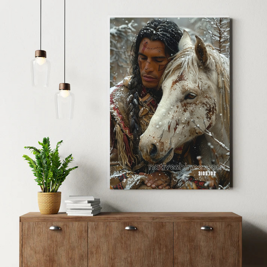 Frozen Steed Affinity Canvas