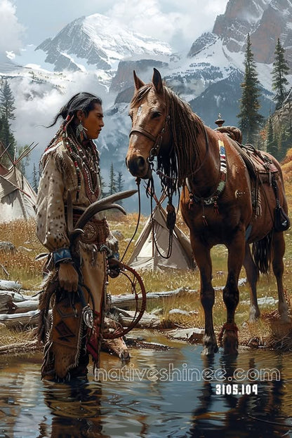 Keeper of the Sunlit Mesa Canvas