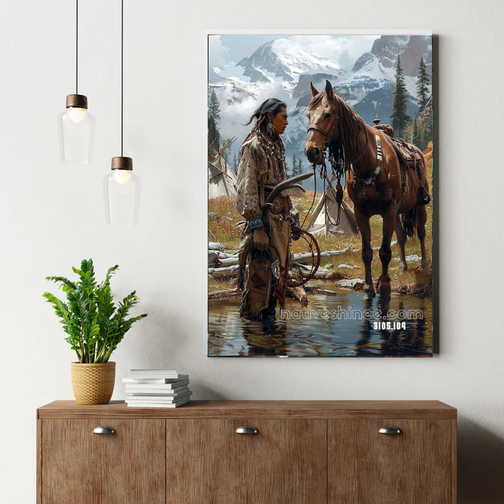 Keeper of the Sunlit Mesa Canvas