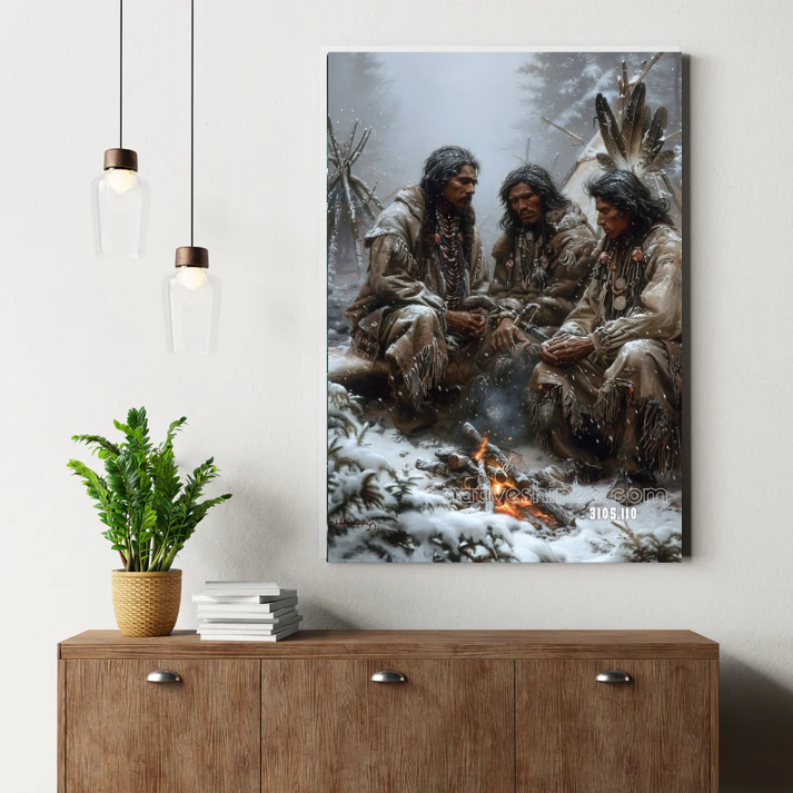 Song of the Midnight Owl Canvas