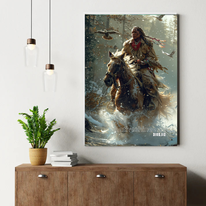 River of the Ancestral Echoes Canvas