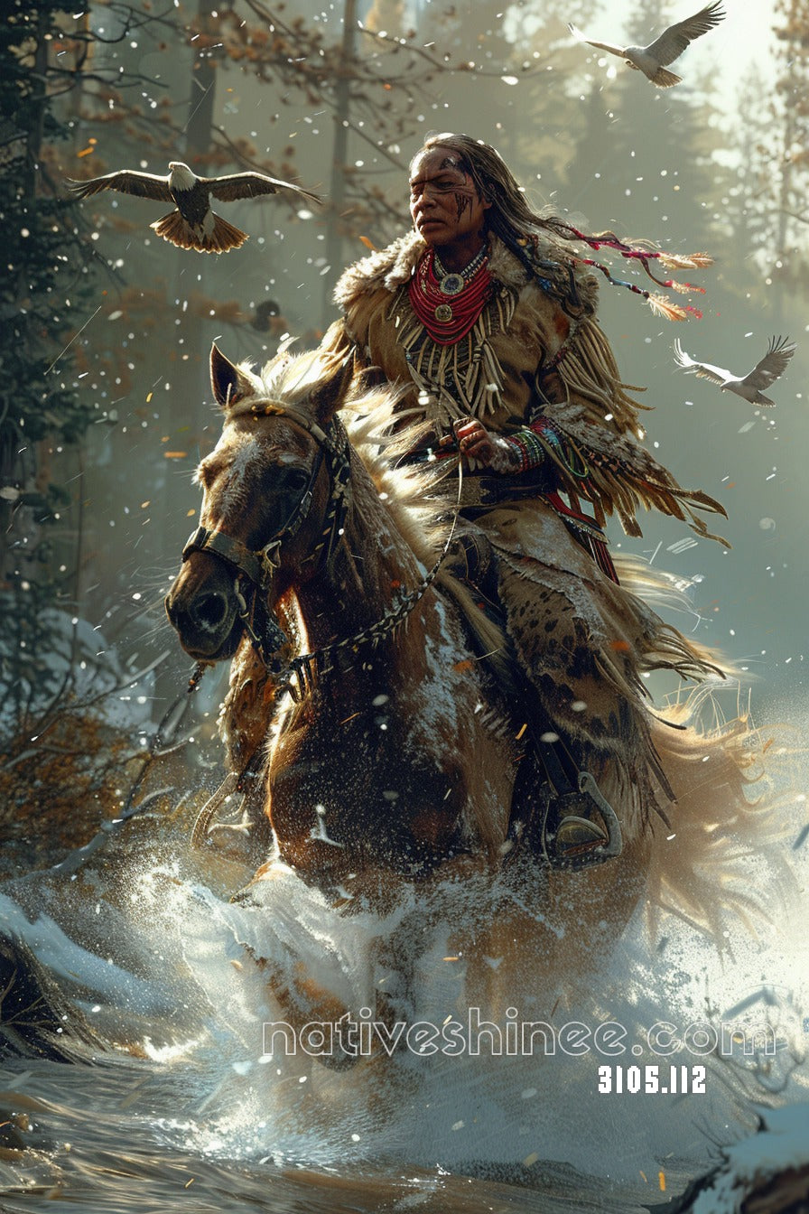 River of the Ancestral Echoes Canvas