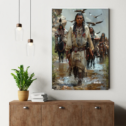 Path of the Warriors Canvas