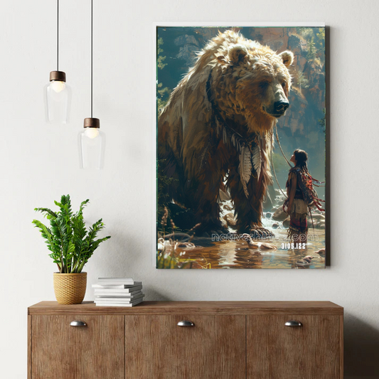 Bond of the Ancient Guardian Canvas