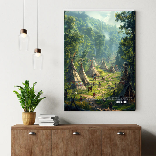 Valley of the Ancients Canvas