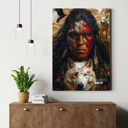Feral Spirit Kin Canvas