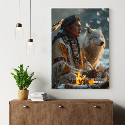 Eternal Wolf Pact Canvas
