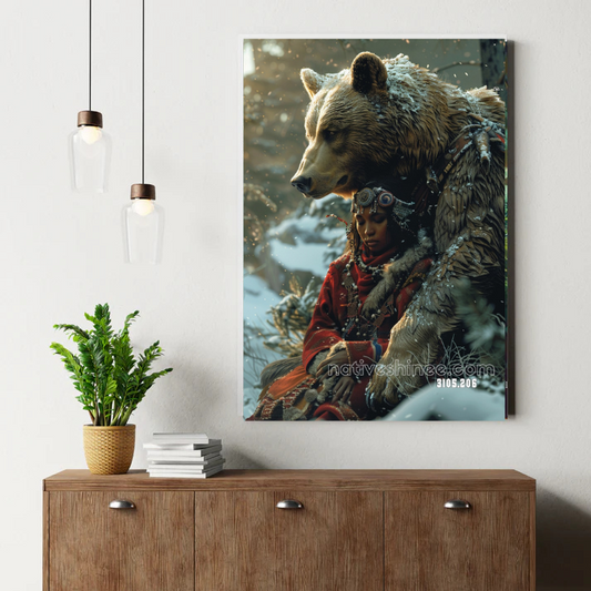 Embrace of the Great Bear Canvas
