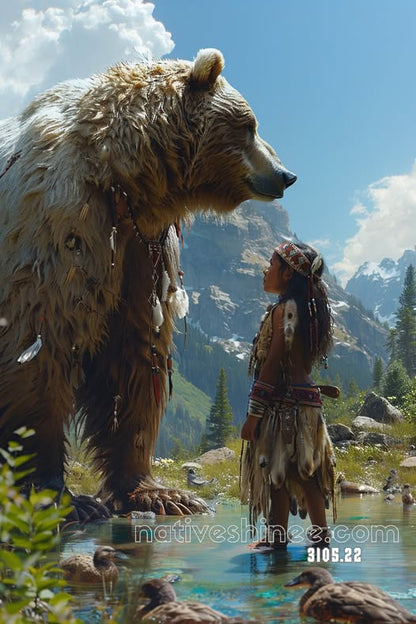 Song of the Rainy Buffalo Canvas