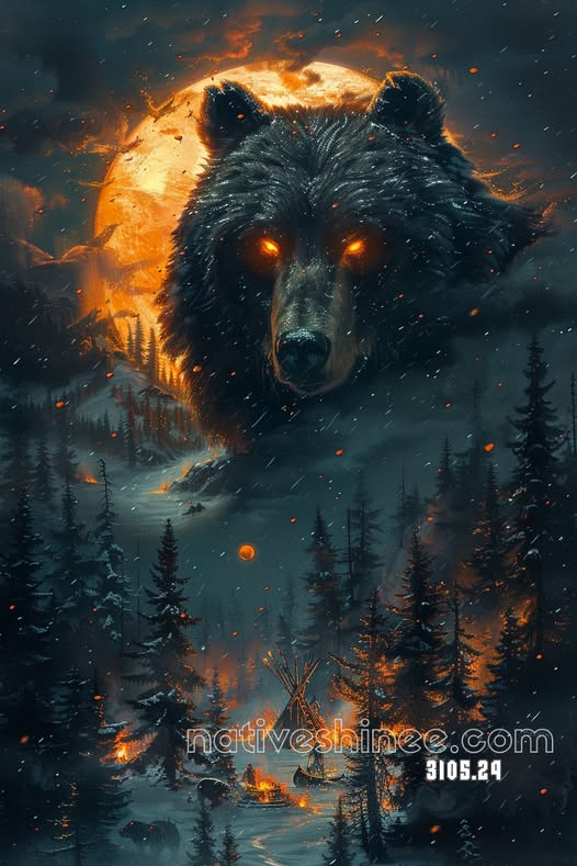 Song of the Sunlit Coyote Canvas