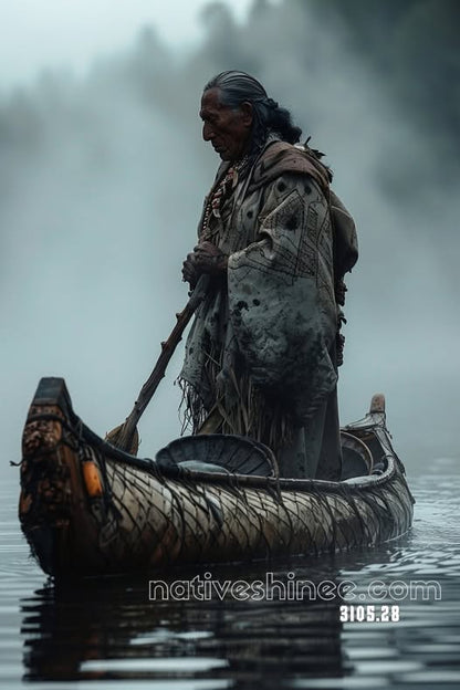 Keeper of the Silent Waters Canvas