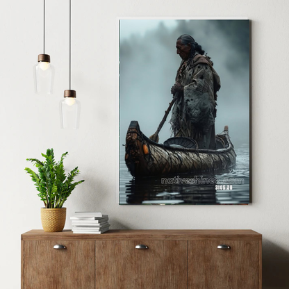 Keeper of the Silent Waters Canvas