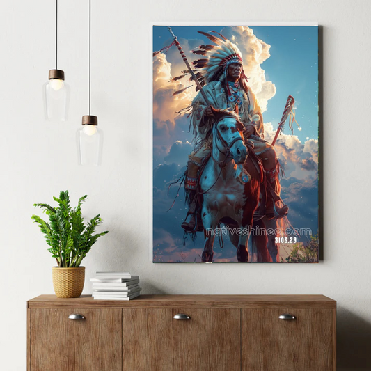 Cliff Paint Child Canvas