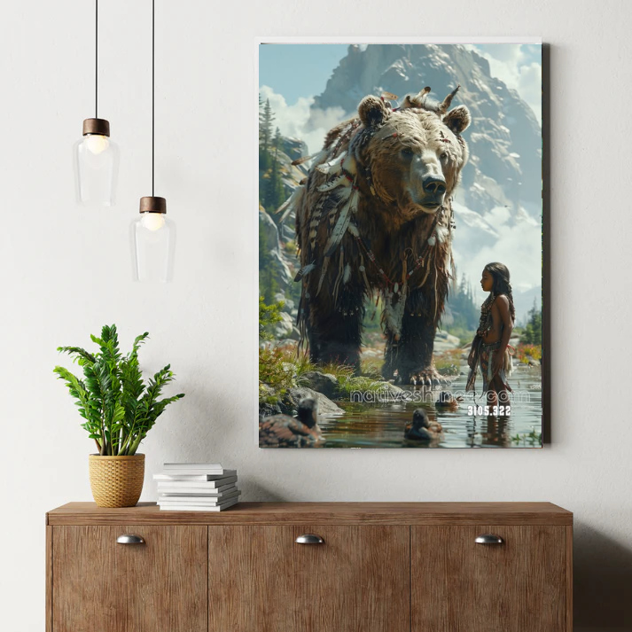 Lake Song Elder Canvas