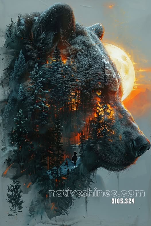 River Fish Child Canvas