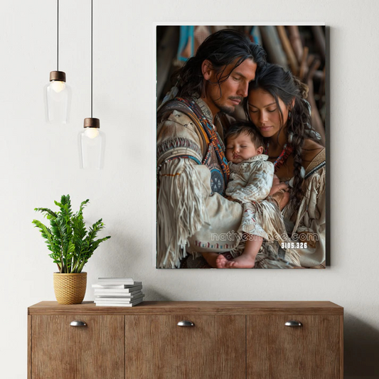 Fire Dance Elder Canvas